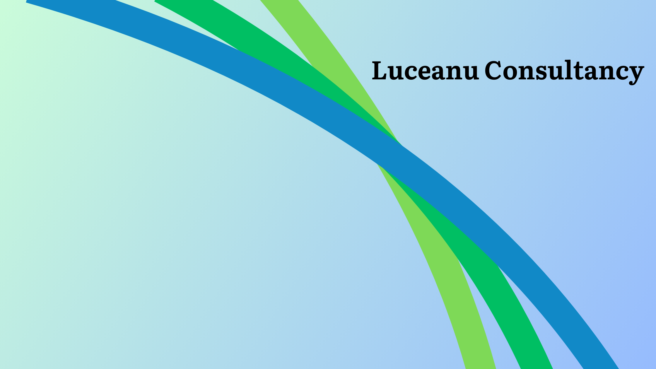 Luceanu sustainability consultant home page background image